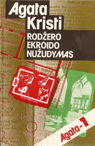 Agata Kristi - Rodžero Ekroido nužudymas